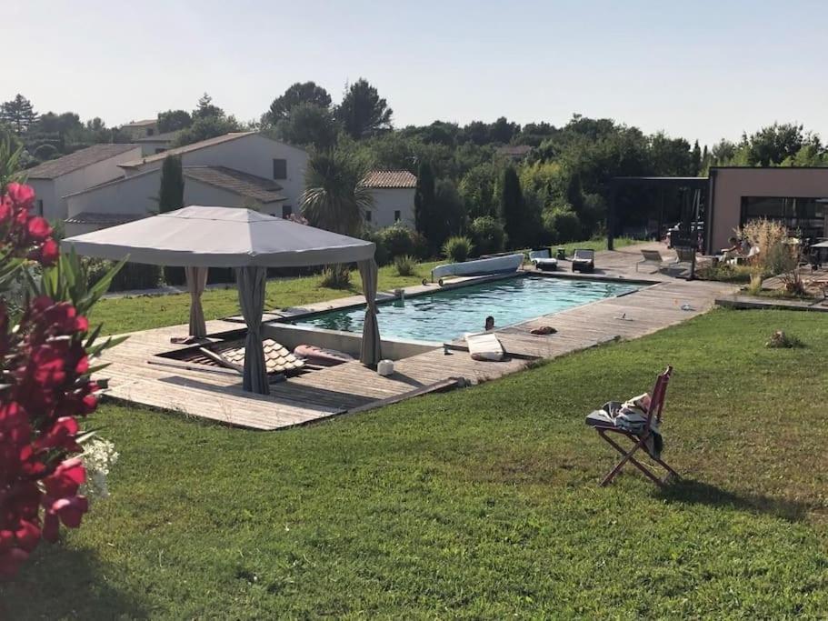 Chalet Bois Cosy Avec Piscine Aix Nature Екс ан Прованс Екстериор снимка