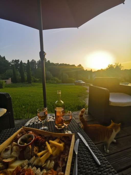 Chalet Bois Cosy Avec Piscine Aix Nature Екс ан Прованс Екстериор снимка